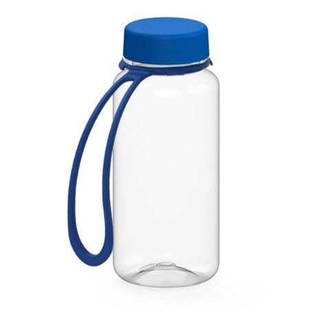 Werbeartikel Tritan Trinkflasche 400 ml Refresh auslaufsicher kohlensäuregeeignet BPA-frei UV-Druck geeignet, inkl. Strap – weiß – mit Logo bedruckt