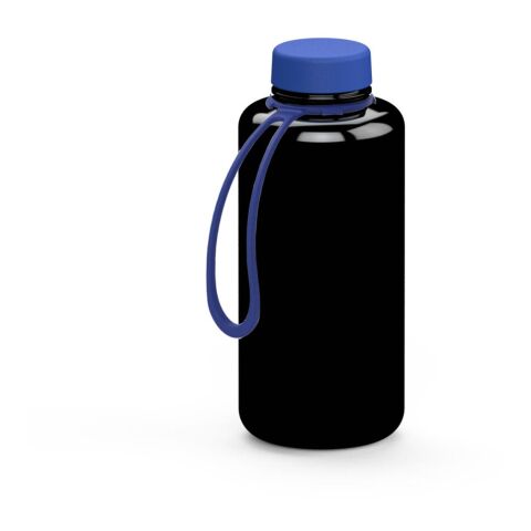 Werbeartikel Tritan Trinkflasche Refresh – schwarz – mit Logo bedruckbar 1,0 l auslaufsicher für Sportevents & Turniere