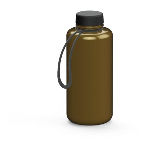Werbeartikel Trinkflasche Refresh – gold – mit Logo bedruckbar 1,0 l Tritan auslaufsicher für Sportevents & Turniere