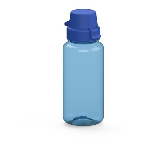 Sport-Werbemittel Tritan Trinkflasche School – trend-blau – mit Logo bedruckbar 400 ml robust BPA-frei für Sportevents & Turniere
