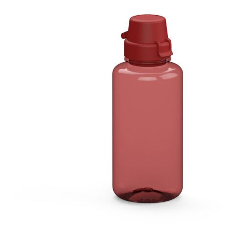 Werbeartikel Trinkflasche "School", 700 ml – rot – mit Logo bedruckt