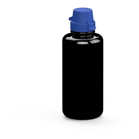 Werbeartikel Trinkflasche School 1 Liter aus Tritan geschmacksneutral 1000ml große Öffnung – schwarz – mit Logo bedruckt