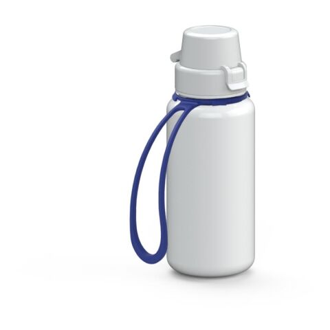 Trinkflasche "School", 400 ml, inkl. Strap weiß | ohne Werbeanbringung | Nicht verfügbar | Nicht verfügbar