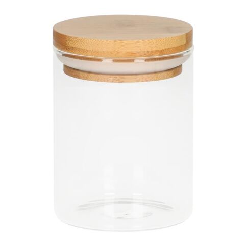 Glasbehälter &quot;Bamboo&quot;, 0,35 l transparent | ohne Werbeanbringung | Nicht verfügbar