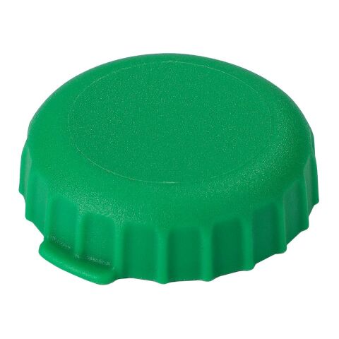 Werbeartikel Flaschenverschluss "Kronkorken" – grasgrün – mit Logo bedruckt