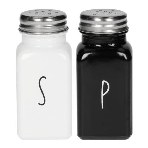 Salz-und Pfefferstreuer-Set "Dispense" schwarz | ohne Werbeanbringung | Nicht verfügbar | Nicht verfügbar