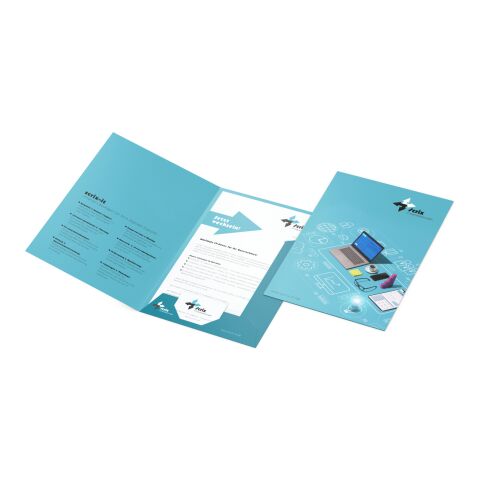 Präsentationsmappe Bestseller ohne Werbeanbringung | ohne Werbeanbringung | Druck Beidseitig | 1 Mm Ohne Fenster | Lack einseitig