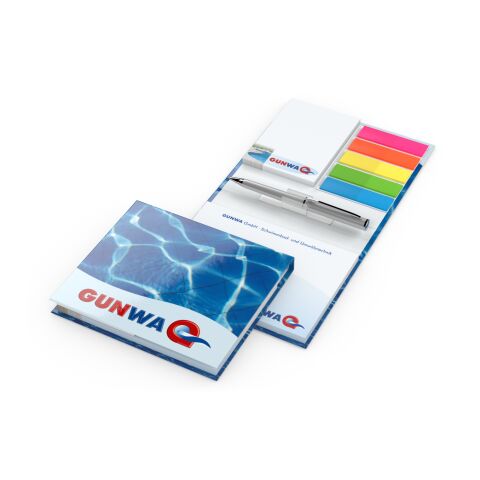 Haftnotiz-Set Amsterdam A Bookcover mit Mini-Kugelschreiber