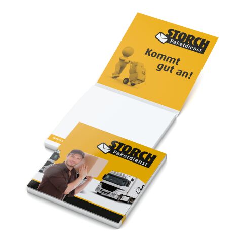 Haftnotiz Cover Karton Bestseller Bunt | 72 × 72 mm | ohne Werbeanbringung | Nicht verfügbar | Nicht verfügbar | 4C-Quality | ohne Werbeanbringung | Haftnotiz Individuell | Matt