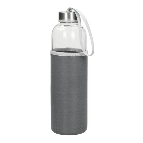 Glasflasche mit Hülle &quot;Pure&quot;, 0,7l transparent | ohne Werbeanbringung | Nicht verfügbar | Nicht verfügbar