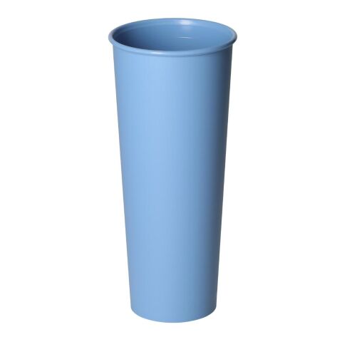 Nachhaltiger Werbeartikel Becher "ToGo", 0,5 l – trend-blau PS – mit Logo bedruckt