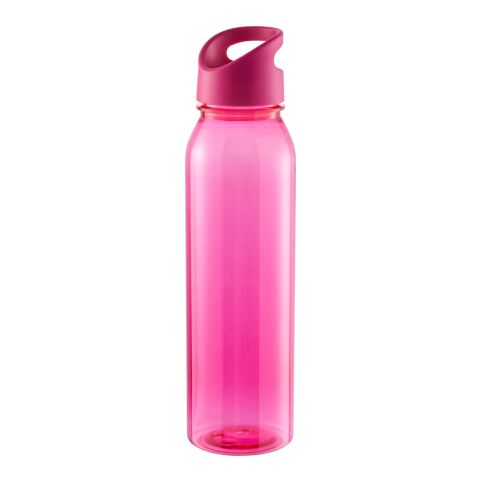 Werbeartikel Active Wave 650 ml Trinkflasche Made in Germany aus Tritan kohlensäuregeeignet & auslaufsicher – pink – mit Logo bedruckt
