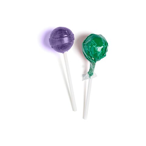 Kugellolly 2-farbiger Flexodruck | Brombeere