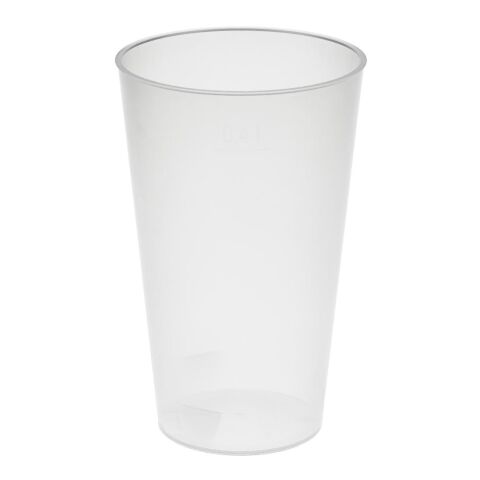 Trinkbecher &quot;Vital&quot;, 400 ml transparent-milchig | ohne Werbeanbringung | Nicht verfügbar | Nicht verfügbar