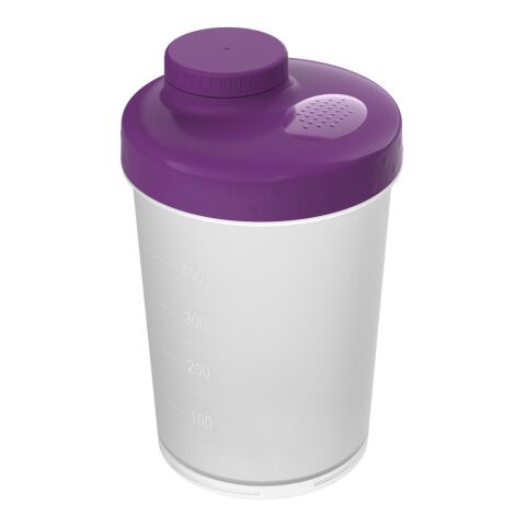 Werbeartikel Shaker Energy 0,40 l – weiß – mit Logo bedruckt für den Büroalltag und Sport
