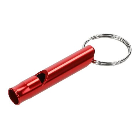 Werbeartikel Signalpfeife "Echo" – rot – mit Logo bedruckt