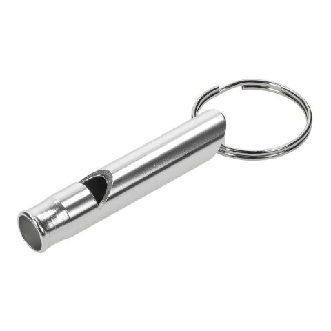 Werbeartikel Signalpfeife "Echo" – silber – mit Logo bedruckt