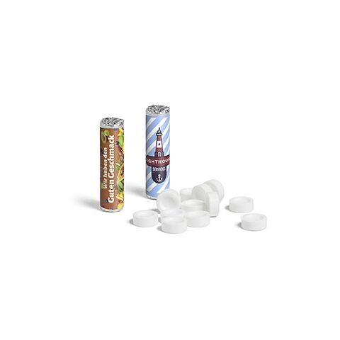 Pfefferminzrolle ohne Werbeanbringung | 9 Tabletten