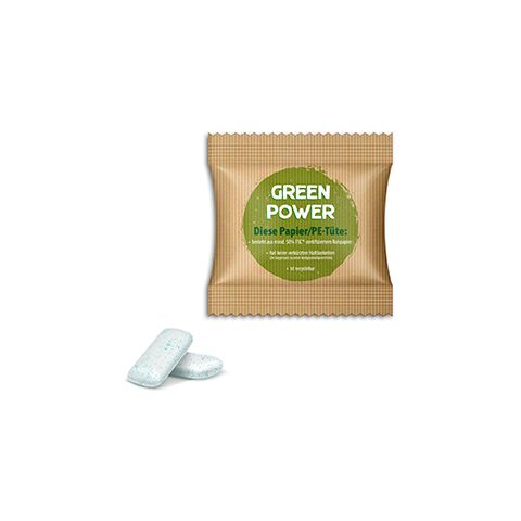 Extra Professional Strong Mint Gums weiß | ohne Werbeanbringung | Papier/PE-Verbundfolie