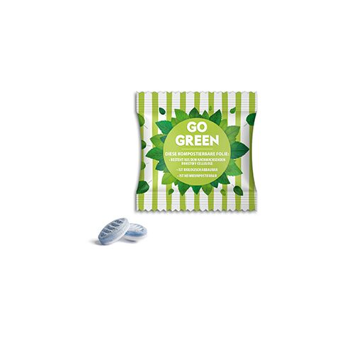 Extra Professional Mints Classic weiß | ohne Werbeanbringung | kompostierbare Folie