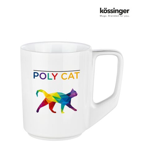 Kössinger  Solid  Tasse weiß | ohne Werbeanbringung