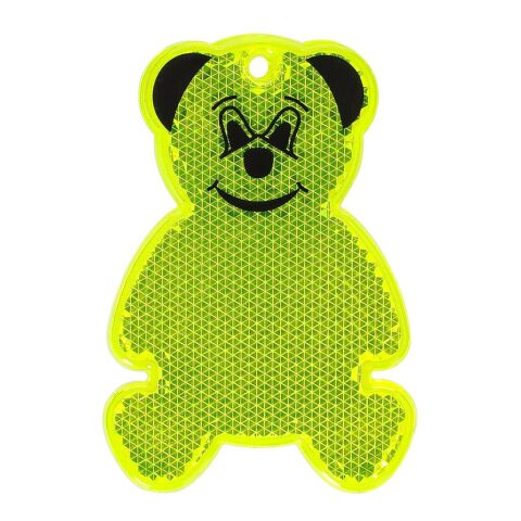 Reflektor &quot;Bär&quot; transparent gelb | ohne Werbeanbringung | Nicht verfügbar | Nicht verfügbar