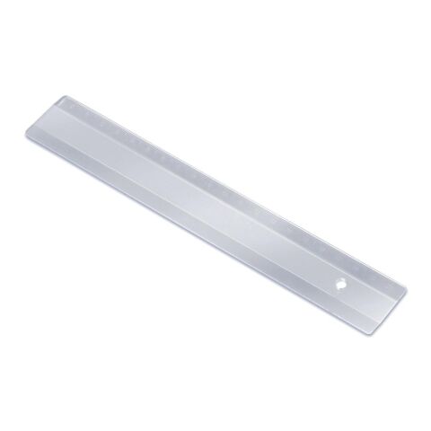 Werbeartikel Lineal "20 cm" – weiß – mit Logo bedruckt