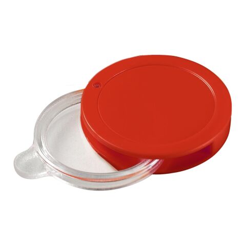 Werbeartikel Lupe "Slide" – rot – mit Logo bedruckt