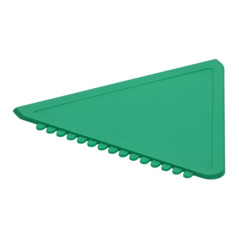 Werbeartikel Eiskratzer "Dreieck" – grasgrün – mit Logo bedruckt