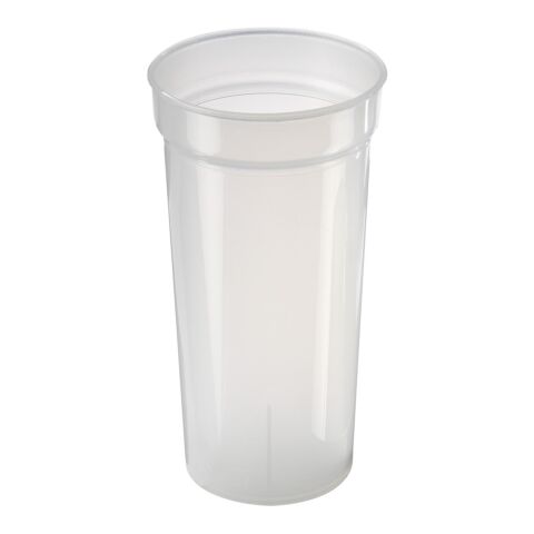 Trinkbecher &quot;Pfand&quot; 0,5 l transparent-milchig | ohne Werbeanbringung | Nicht verfügbar | Nicht verfügbar