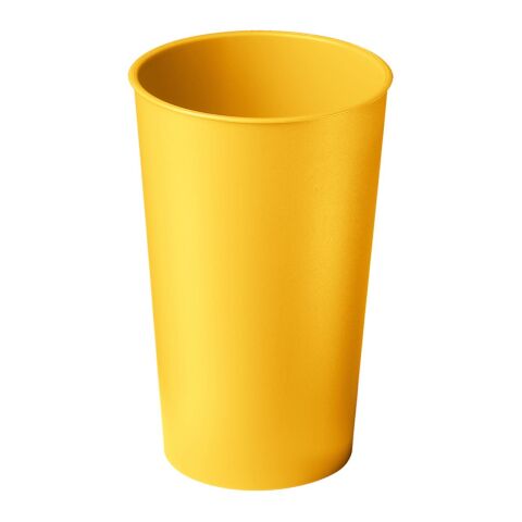Trinkbecher &quot;Colour&quot; 0,4 l standard gelb | ohne Werbeanbringung | Nicht verfügbar | Nicht verfügbar