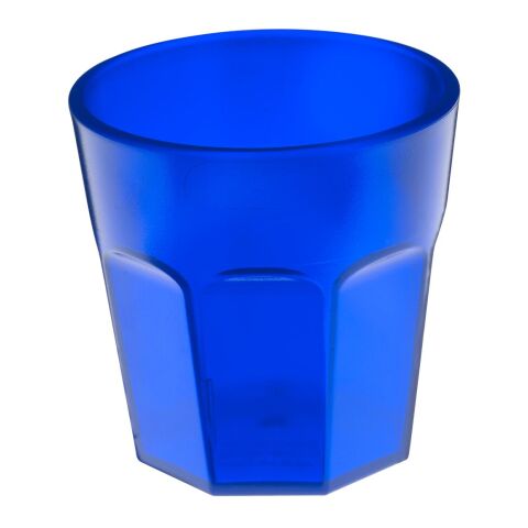 Werbeartikel Trinkbecher "Tumble" – trend-blau PS – mit Logo bedruckt