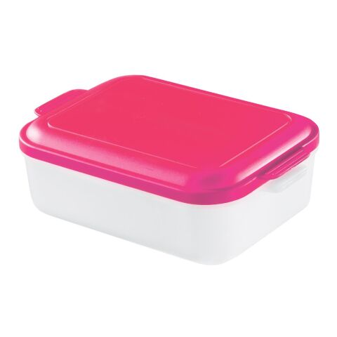 Nachhaltiger Werbeartikel Vorratsdose "Universal-Box" – pink – mit Logo bedruckt