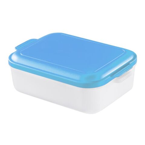 Nachhaltiger Werbeartikel Vorratsdose "Universal-Box" – trend-blau PS – mit Logo bedruckt