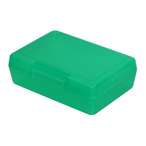 Nachhaltiger Werbeartikel Vorratsdose "Brunch-Box" – grasgrün – mit Logo bedruckt