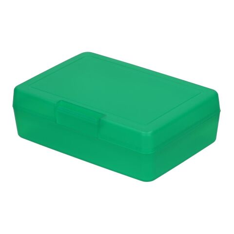 Nachhaltiger Werbeartikel Vorratsdose "Lunch-Box" – grasgrün – mit Logo bedruckt
