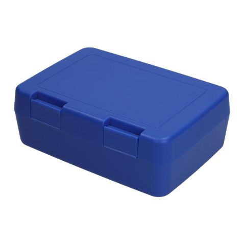 Nachhaltiger Werbeartikel Vorratsdose "Dinner-Box" – trend-blau PS – mit Logo bedruckt