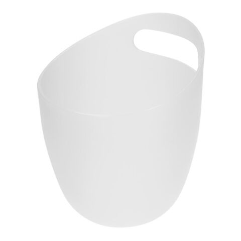 Werbeartikel Flaschenkühler "Vince" – transparent-milchig – mit Logo bedruckt