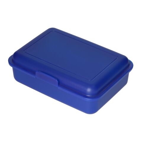 Firmengeschenk Essensbehälter School-Box – trend-blau – mit individuellem Werbedruck, Made in Germany, nachhaltiges Lunch-Gefäß