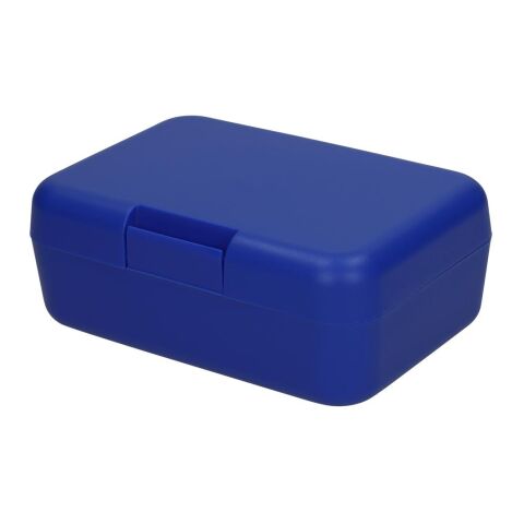 Nachhaltiger Werbeartikel Vorratsdose "Foodbox" – trend-blau PS – mit Logo bedruckt