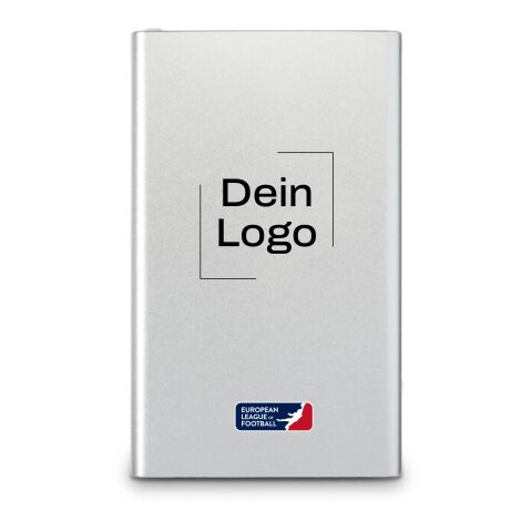ELF Aluminium Powerbank silber | Digital Druck