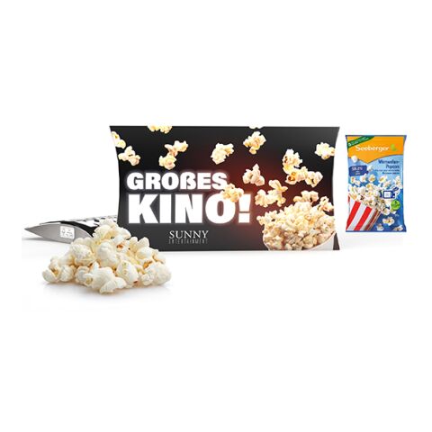 Mikrowellen-Popcorn in Werbekartonage