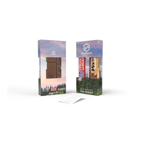Triple Heroes 4c Digitaldruck | Riegel,Schokolade,Mixschoko