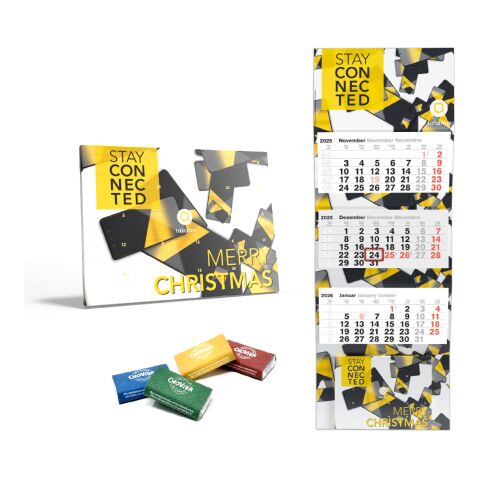 Jahreskalender mit Adventskalender 4c Digitaldruck | ChoViva Naps