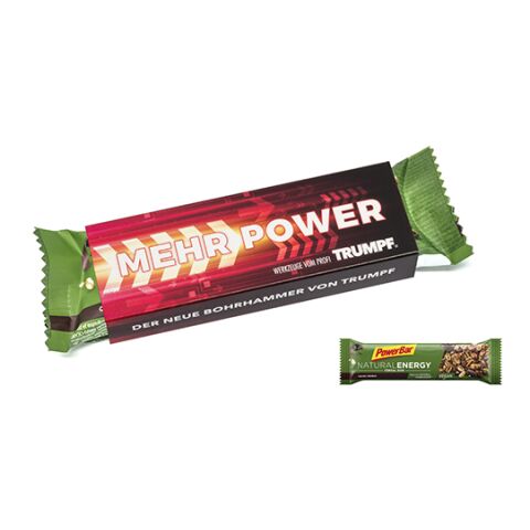 Powerbar Energy Riegel im Werbeschuber ohne Werbeanbringung | Cacao Crunch | Nicht verfügbar