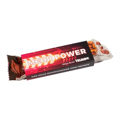 Powerbar Energy Riegel im Werbeschuber ohne Werbeanbringung | Cacao Crunch