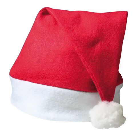 Weihnachtsmütze "Kids" rot/weiß