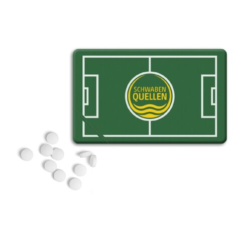 MintCard Fußballedition grün | Keine Werbeanbringung