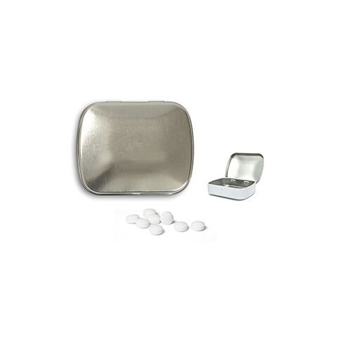 Mini Nostalgiedose blank | Nicht verfügbar | Nicht verfügbar | Ohne Werbeanbringung | Traubenzuckertabletten