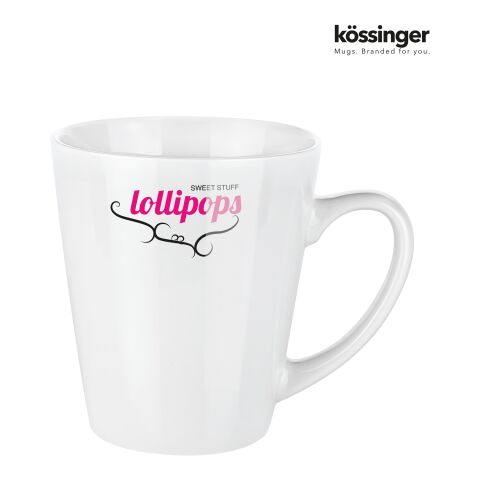 Kössinger Cosmos Tasse weiß | ohne Werbeanbringung